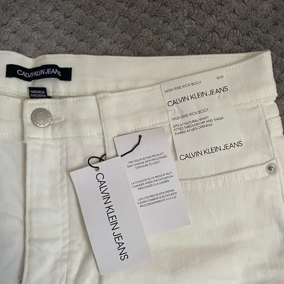 Calvin Klein High Rise Cripped Kick Boot - Picture 7 of 10